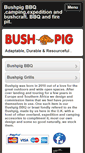 Mobile Screenshot of bush-pig.co.uk
